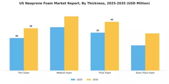 US Neoprene Foam Market Segment Image 3