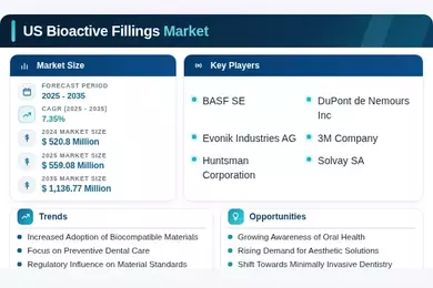 US Bioactive Fillings Market Infographic