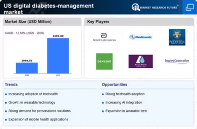 US Digital Diabetes Management Market Infographic