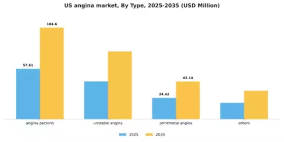 US Angina Market Segment Image 3