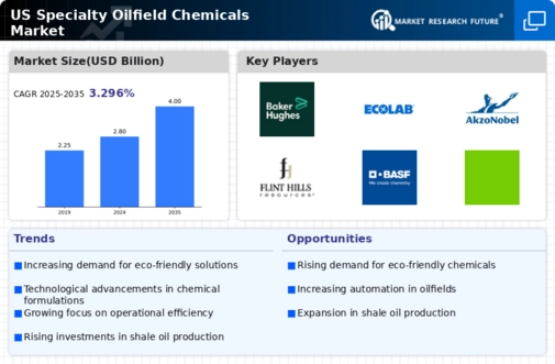 US Specialty Oilfield Chemicals Market Infographic