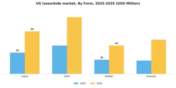 US Isosorbide Market Segment Image 2