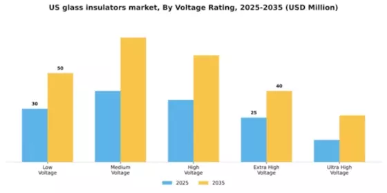 US Glass insulators Market Segment Image 4