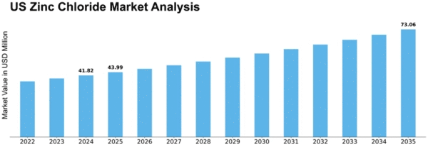 US Zinc Chloride Market
 Size