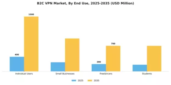 B2C VPN Market Segment Image 2