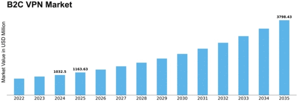 B2C VPN Market Size