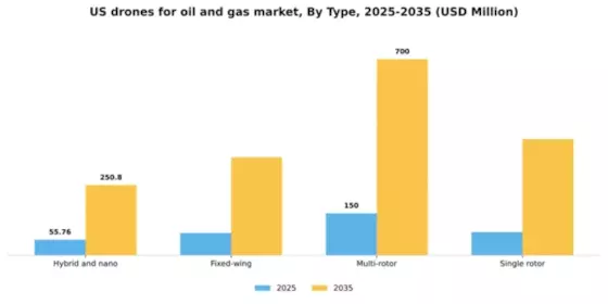 US Drones for Oil Gas Market Segment Image 1