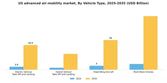 US Advanced Air Mobility Market Segment Image 3