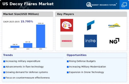 US Decoy Flares Market Infographic