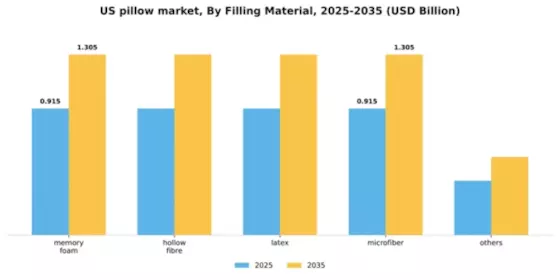 US Pillow Market Segment Image 2