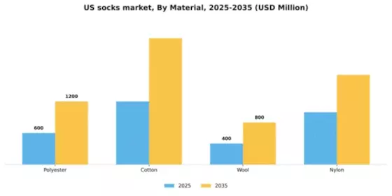 US Socks Market Segment Image 2