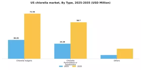 US Chlorella Market Segment Image 1