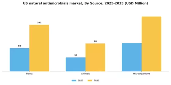US Natural Antimicrobials Market Segment Image 1