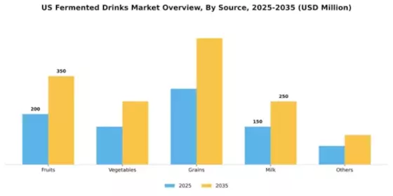 US Fermented Drinks Market  Segment Image 1