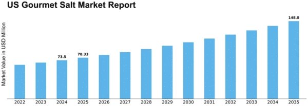 US Gourmet Salt Market Size