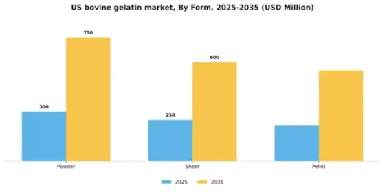 US Bovine Gelatin Market Segment Image 1