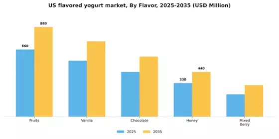 US Flavored Yogurt Market Segment Image 1