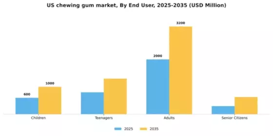 US Chewing Gum Market Segment Image 1