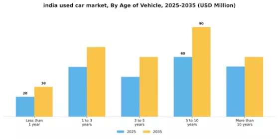 India Used Car Market Segment Image 0