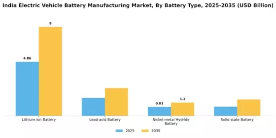 Indian Electric Vehicle Battery Manufacturing Market Segment Image 1