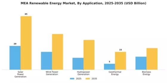Middle East and Africa Renewable Energy Market Segment Image 0
