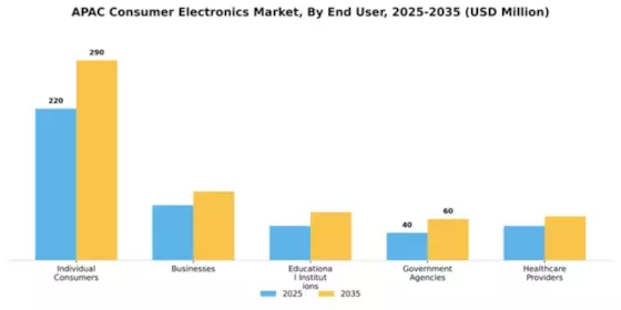 Asia Pacific Consumer Electronics Market Segment Image 1