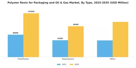 Polymer Resin for Packaging and Oil Gas Market Segment Image 1