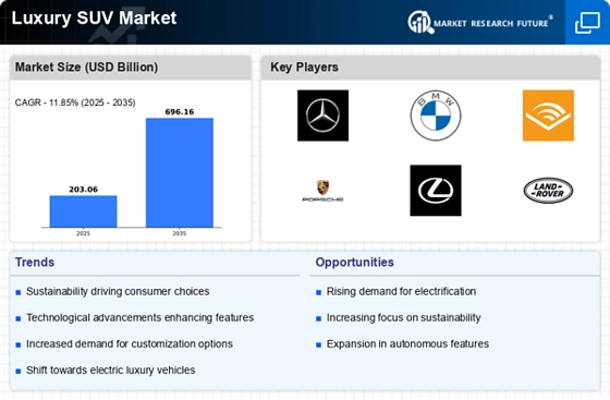 Luxury Suv Market Infographic