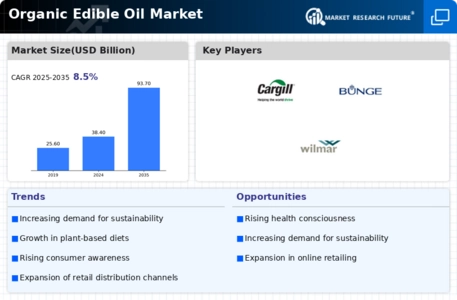 Organic Edible Oil Market Infographic