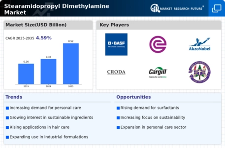 Stearamidopropyl Dimethylamine Market Infographic