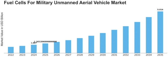 Fuel Cells For Military Unmanned Aerial Vehicle Market Size