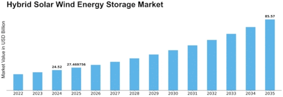 Hybrid Solar Wind Energy Storage Market Size