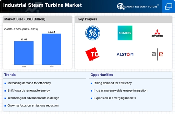 Industrial Steam Turbine Market Infographic