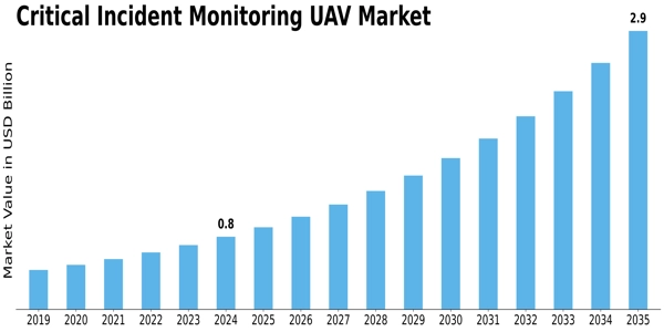 Critical Incident Monitoring UAV Market
 Size
