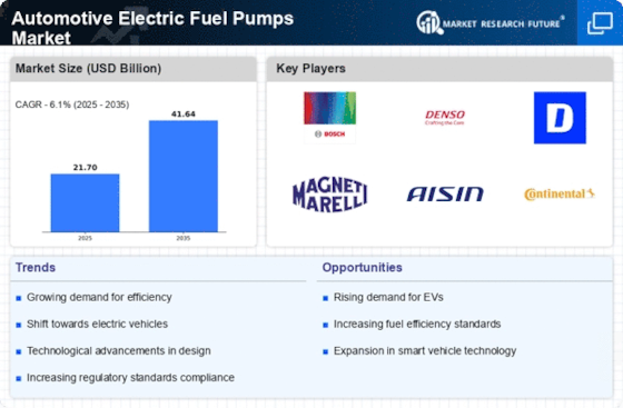 Automotive Electric Fuel Pumps Market Infographic