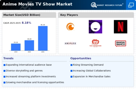 Anime Movies Tv Show Market
 Infographic