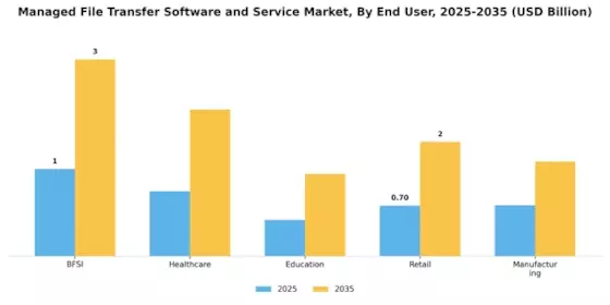 Managed File Transfer Software Service Market Segment Image 1