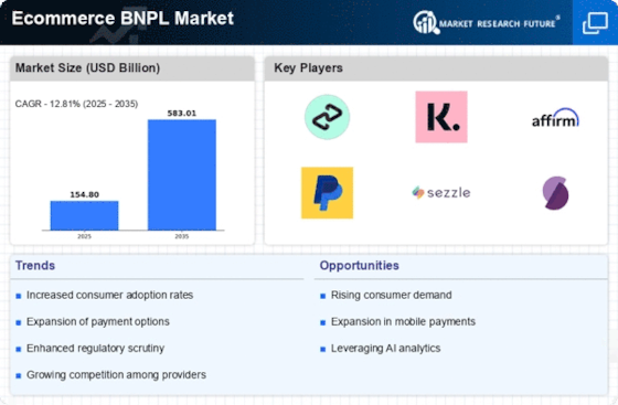 Ecommerce Bnpl Market Infographic