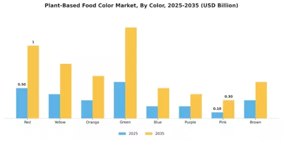 Plant-Based Food Color Market Segment Image 1