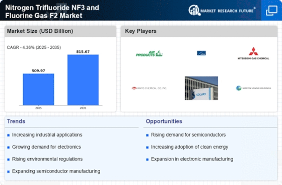 Nitrogen Trifluoride Nf3 And Fluorine Gas F2 Market Infographic
