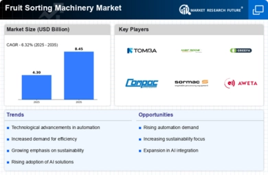 Fruit Sorting Machinery Market Infographic