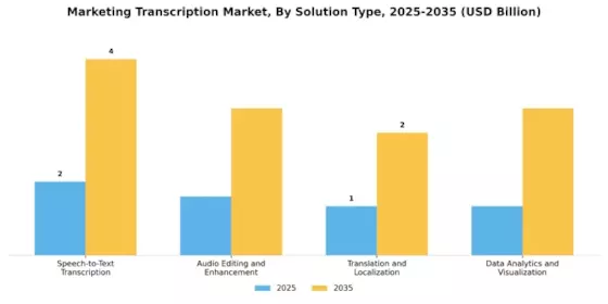 Marketing Transcription Market Segment Image 0