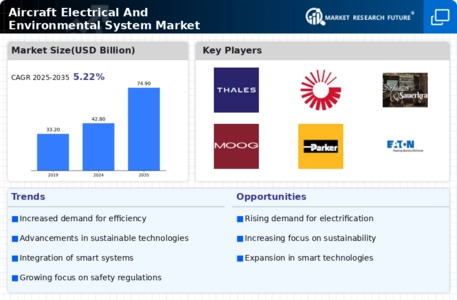 Aircraft Electrical And Enviornmental System Market Infographic