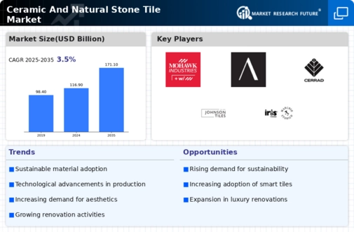 Ceramic And Natural Stone Tile Market Research Report- Global Forecast till 2034 Infographic