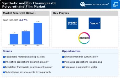 Synthetic Bio Thermoplastic Polyurethane Film Market Infographic Synthetic Bio Thermoplastic Polyurethane Film Market Infographic