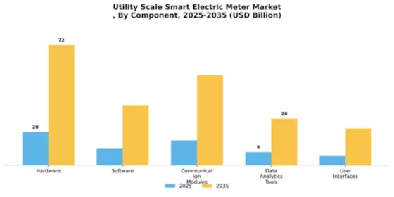 Utility Scale Smart Electric Meter Market
 Segment Image 1