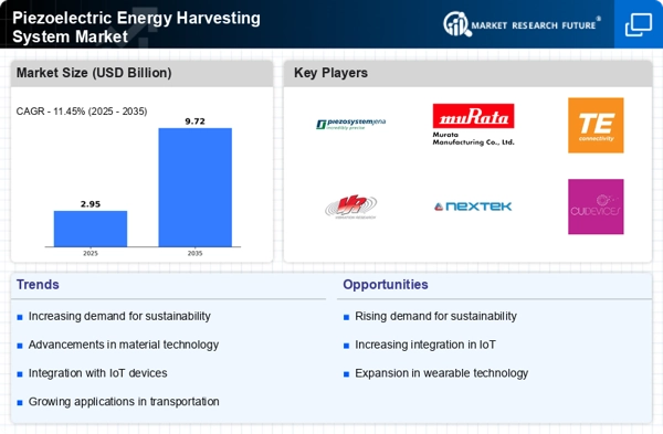 Piezoelectric Energy Harvesting System Market Infographic