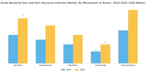 Acute Bacterial Skin Skin Structure Infection Market Segment Image 3