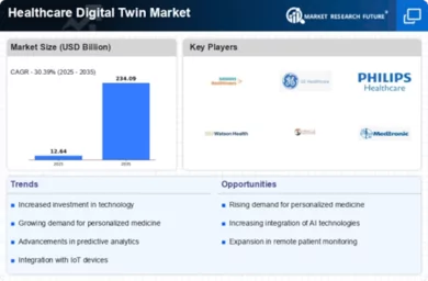 Healthcare Digital Twin Market Infographic