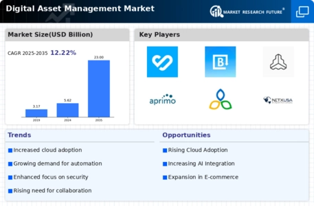 Digital Asset Management Market Infographic